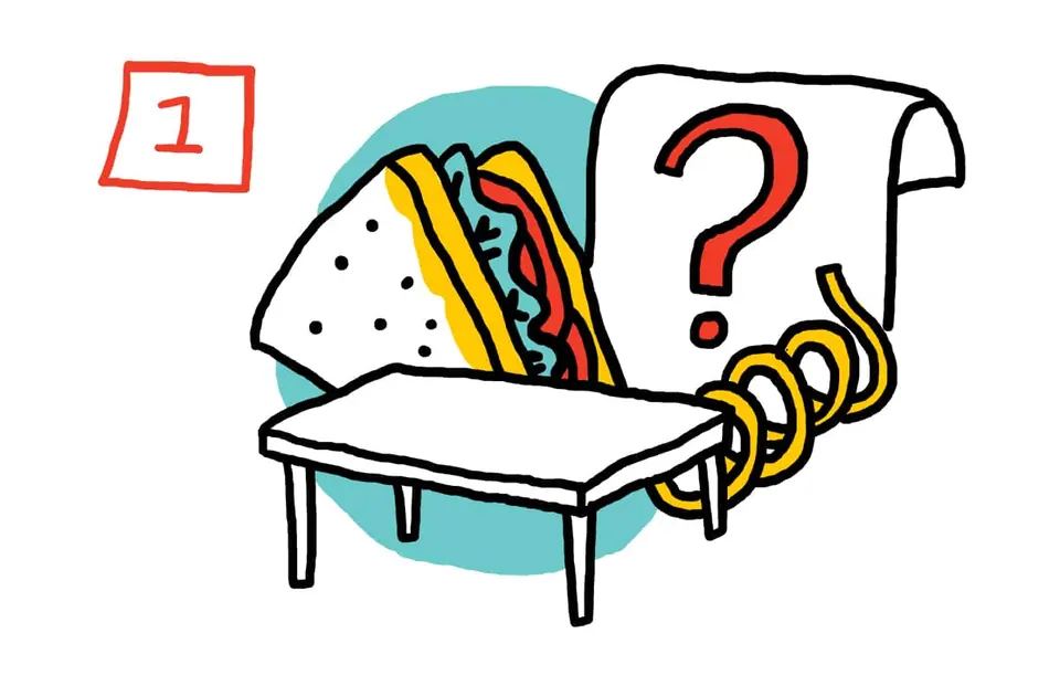 brainstorm or strategy session cartoon by imagethink. All you brought to the meeting was snacks and paper.